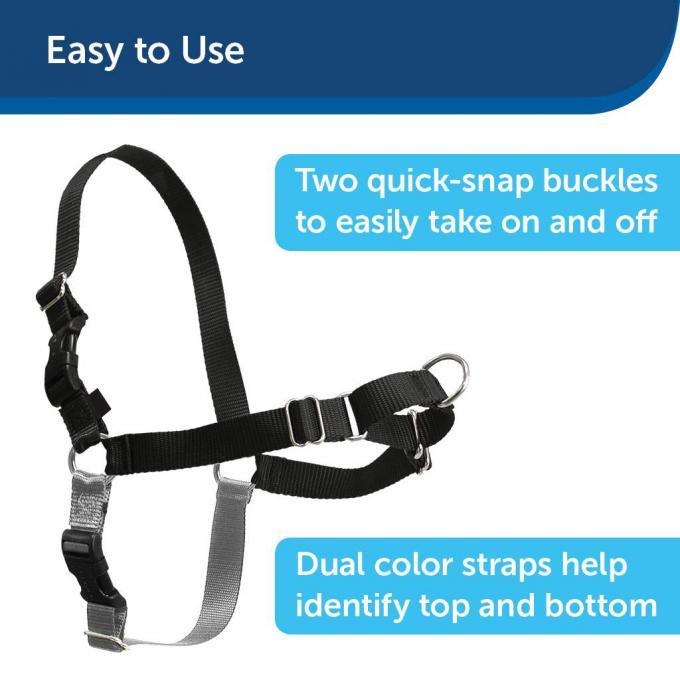 Perfect Fit Nylon Dog Harness , Anti Pull Dog Harness Comfortable To Wear