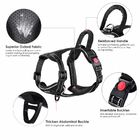 Outdoor Pet Dog Harness Leash Adjustable Reflective Vest With D Ring Buckle