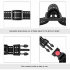 Outdoor Pet Dog Harness Leash Adjustable Reflective Vest With D Ring Buckle