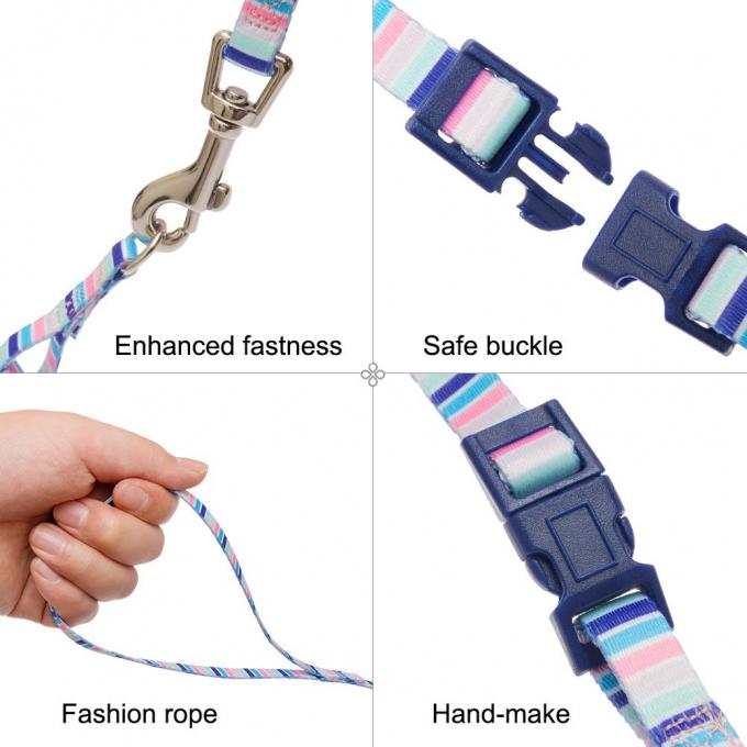 Eco Friendly Cat Harness And Leash Set Figure 8 Style For Outdoor