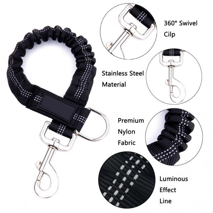 Shock Absorber Dog Extension Leash Bungee Attachment Prevent Arm