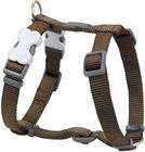 Classic Plain Durable Nylon Dog Walking Harness Easy Cleaning Abrasion Resistant