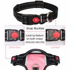 Highly Reflective Nylon Dog Harness Sturdy Handle Easy To Put On And Off