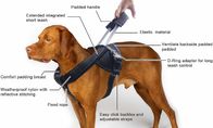 Heavy Duty Nylon Dog Harness Soft Padded With Special Extended Integrated Short Leash Design