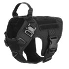 1050D Nylon Tactical Dog Chest Harness With No Pulling Front Clip Leash Attachment