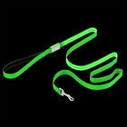Durable Nylon LED Dog Leash 6 Foot Long Easily Rechargeable With Padded Handle Dog Lead