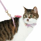 Breakaway Safety Cat Harness Collar , Personalized Cat Collars Polyester Webbing