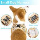 Plaid Cute Adjustable Puppy Harness And Leash Set Small Dog Vest Escape Proof