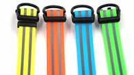 Pet Safety Waterproof Reflective Dog Collars PVC Eco Friendly Material