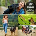 Superior Heavy Duty Leather Dog Leash , Dog Training Walking Lead 6 Feet Long