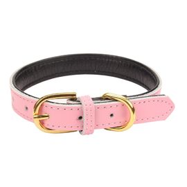 Fashionable Handmade Dog Leather Leashes 5 Adjustment Holes For Adjustment