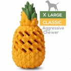 Pineapple Dog Tough Chew Toys , Food Grade Indestructible Dog Toys For Aggressive Chewers