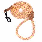 4/5/6 Foot Leather Dog Leash Tailor Reinforced Rope Multicolor Available
