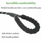 6FT Dog Harness Leash Extremely Durable , Slip Leash Harness Highly Reflective