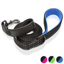 10 - 50 FT Nylon Dog Leash Non Slip Design With Padded Handle