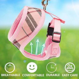 Breathable Materials Nylon Dog Harness Soft Mesh Comfort Padded Puppy Vest No Pull