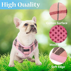 Breathable Materials Nylon Dog Harness Soft Mesh Comfort Padded Puppy Vest No Pull