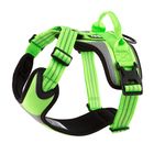 Active Nylon Dog Harness Soft Comfortable Large 3M Reflectors With Sturdy Handle