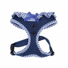 Air Mesh Nylon Dog Harness Cute Design Multiple Colors Comfortable Breathable