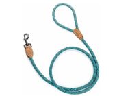 Tangle Free Premium Nylon Dog Leash Long Rope Style Heavy Duty Clasp Multiple Colors