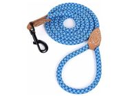 Thick Rope Adjustable Dog Leash Leads Nylon Training Walking Leashes For Strongest Pulling