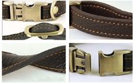 All Natural Genuine Leather Collar Strong 3 Sizes Available Suit For Dog / Pet