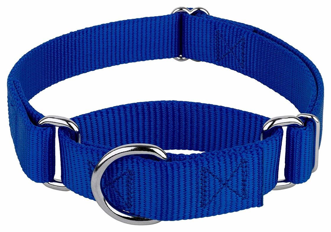 Martingale Soft Nylon Dog Collar Comfortable Skin Friendly With Quick Snap Buckle