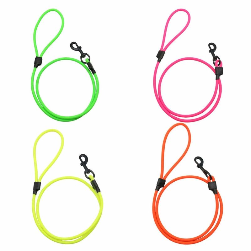 Anti Bite PVC Waterproof Dog Leash , Deodorant Round Dog Leash For Pet