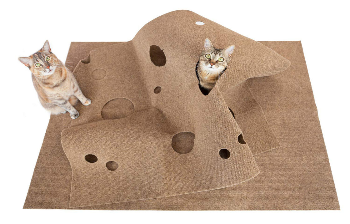 Thermally Insulated Base Cat Activity Play Mat Fun Interactive Play Training Scratching