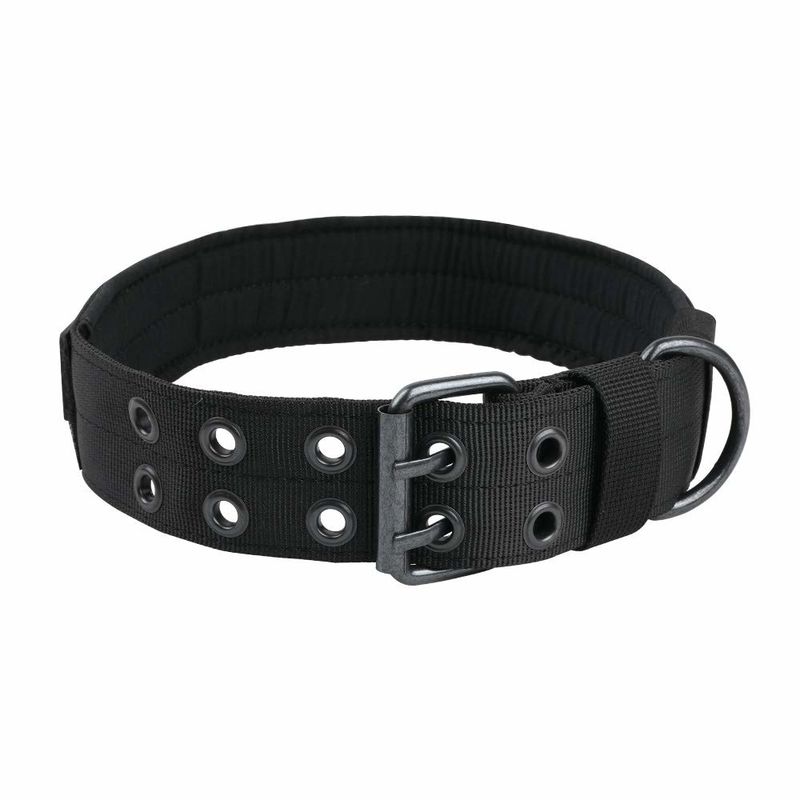 1.5" Width Military DSoft Nylon Dog Collar D Ring Buckle Working Medium Large Size