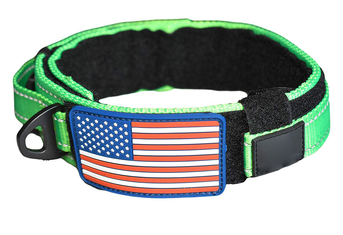 Durable Soft Nylon Dog Collar Reflective Nylon Buckle Dog Collars