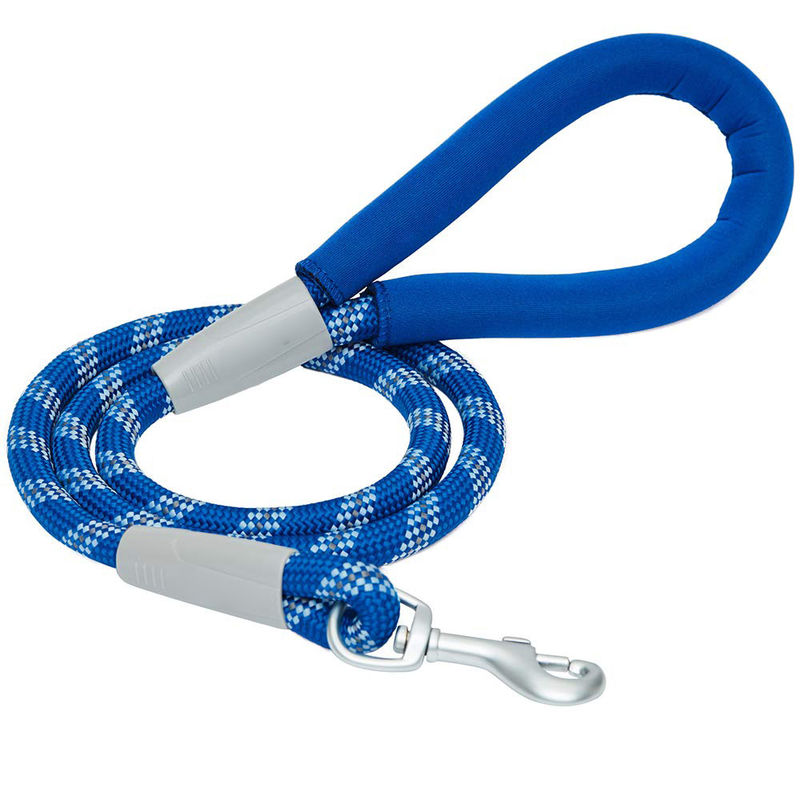 6ft Nylon Rope Dog Leash , Reflective Dog Leash For Medium Dogs
