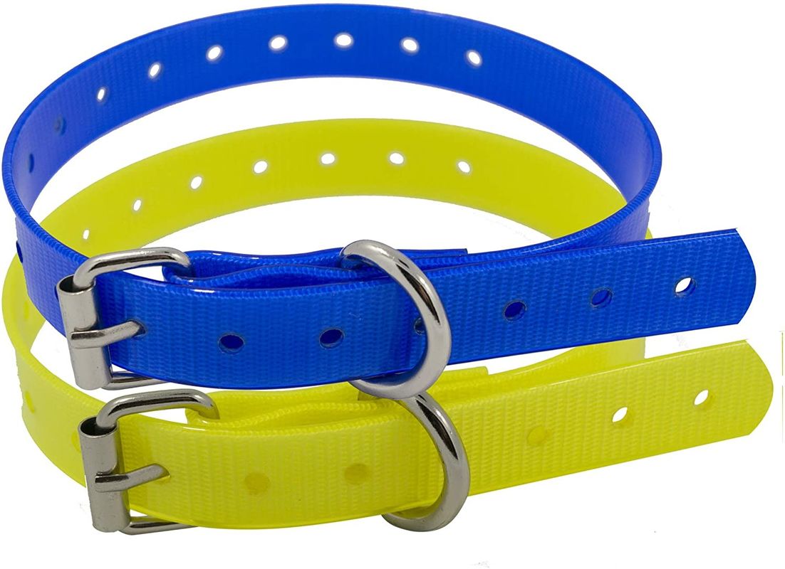 PU Plastic Strap Band Buckle 	Waterproof Dog Collars 3/4" Compatible With Garmin Dogtra Sport Dog